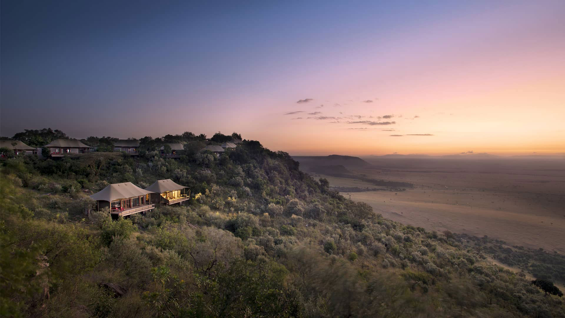 Angama Mara Luxury Camp, Kenya